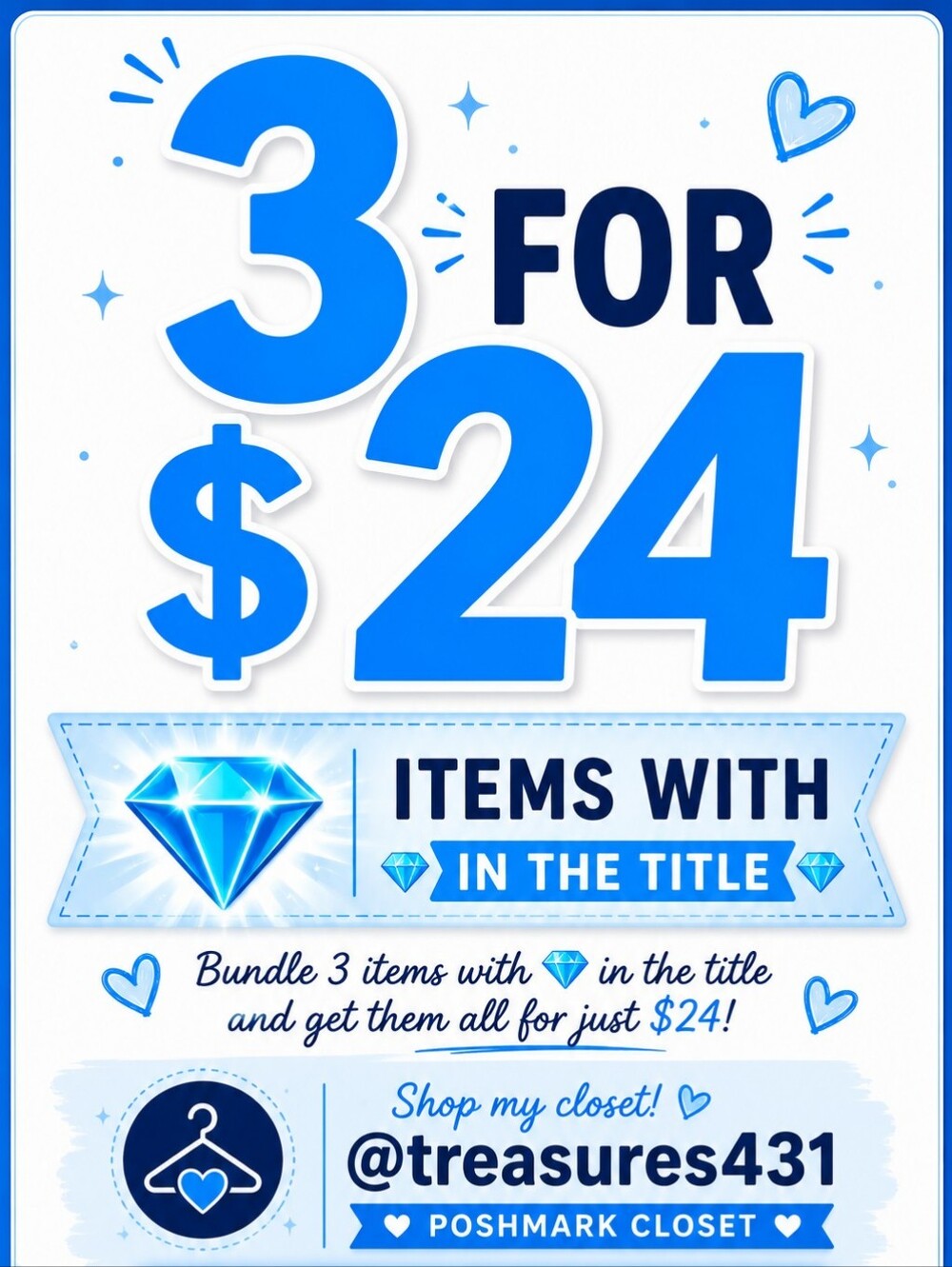 💎💕Bundle and save💎💕